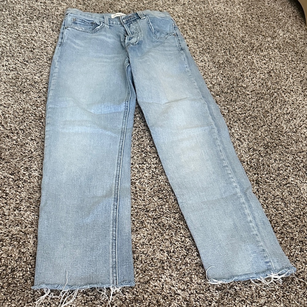 Aritzia Denim Forum The Arlo High Rise Straight Jeans